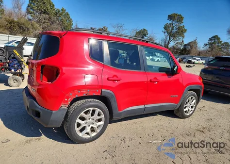2016 Jeep Renegade Latitude from USA, damaged, VIN ZACCJABT6GPE06487